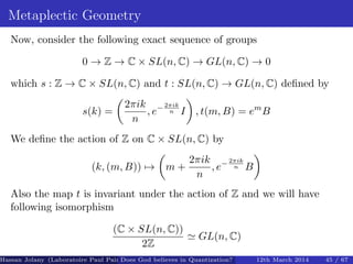 Metaplectic metaplectic quantization on coadjoint orbits | PDF