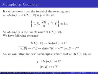 Metaplectic metaplectic quantization on coadjoint orbits | PDF