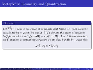 Metaplectic metaplectic quantization on coadjoint orbits | PDF