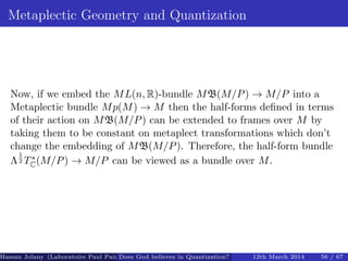 Metaplectic metaplectic quantization on coadjoint orbits | PDF
