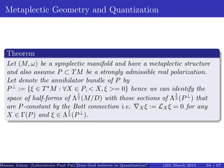 Metaplectic metaplectic quantization on coadjoint orbits | PDF