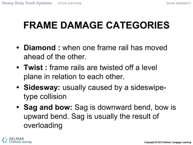 Heavy vehicle chassis frame guideless 40 | PPT