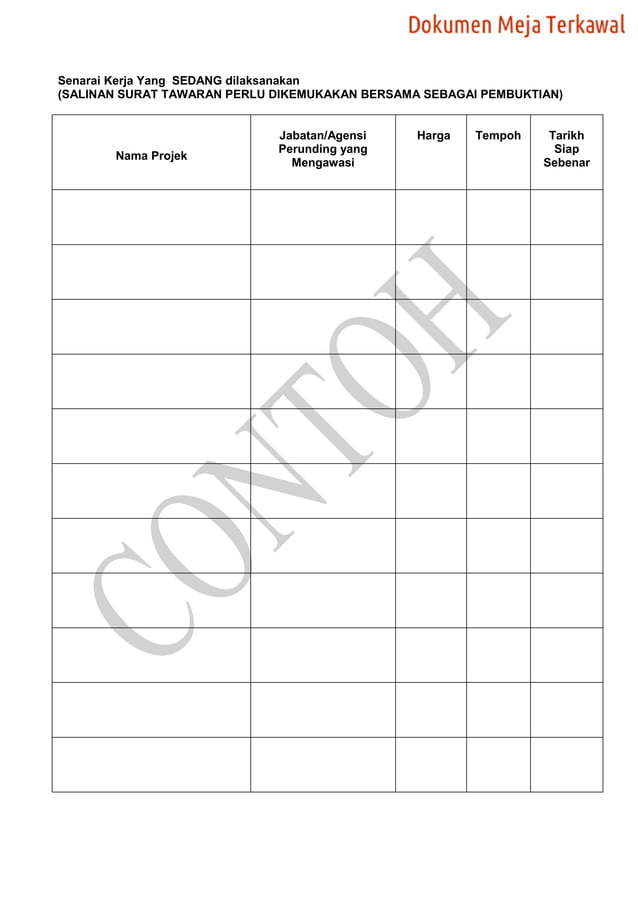 Dokumen 132017 contoh bq | PDF