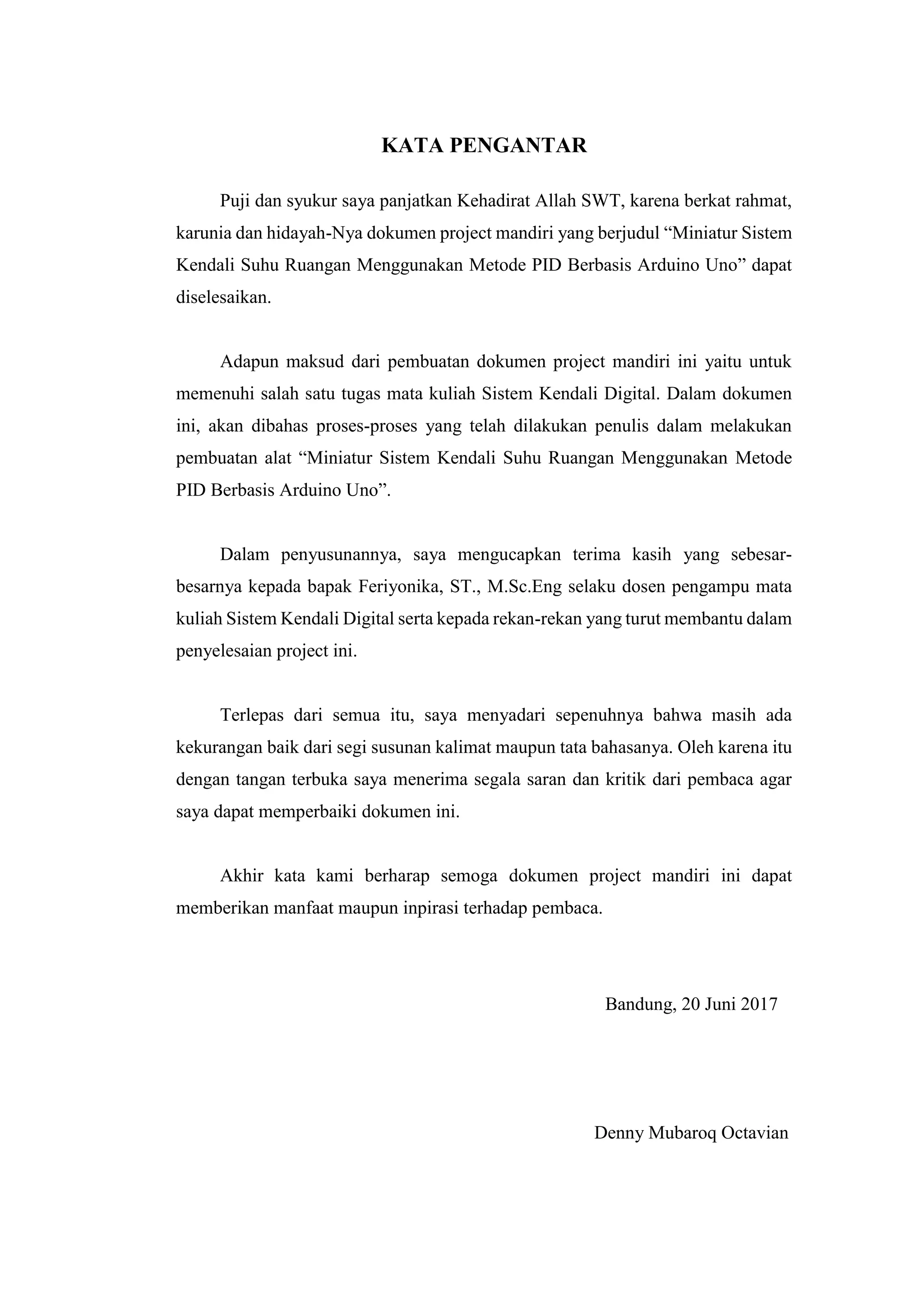 Dokumen Proyek Mandiri : Miniatur Sistem Kendali Suhu Ruangan ...