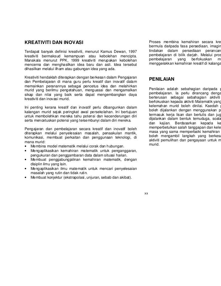 Dokumen kssr matematik tahun 1 (b malaysia)