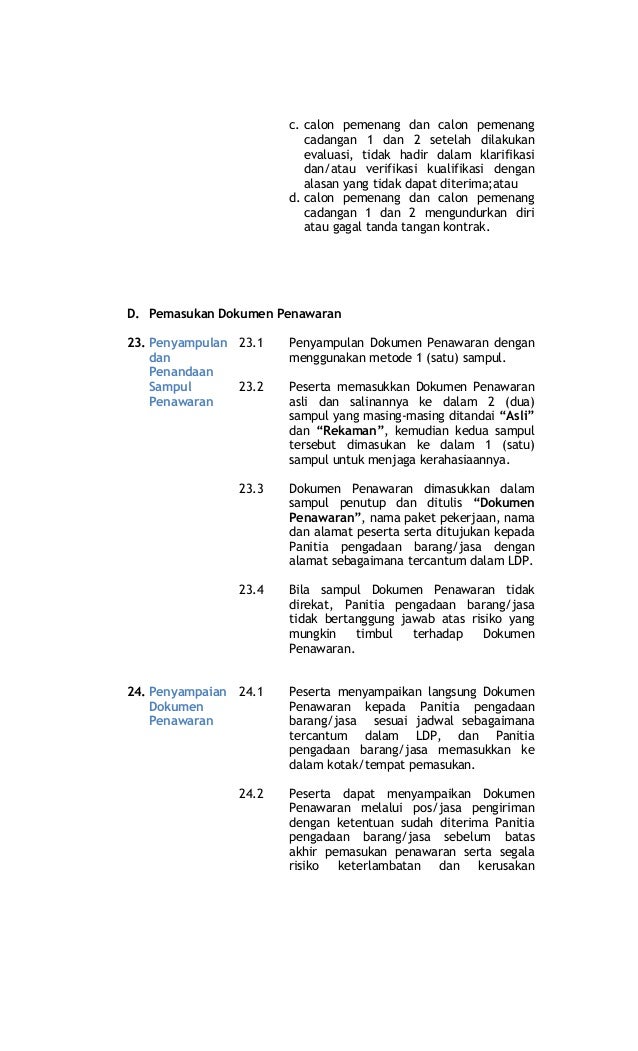 pelaksanaan pengadaan barang jaminan tanah pengadaan Dokumen timbunan pelaksanaan pengadaan barang jaminan tanah pengadaan Dokumen timbunan