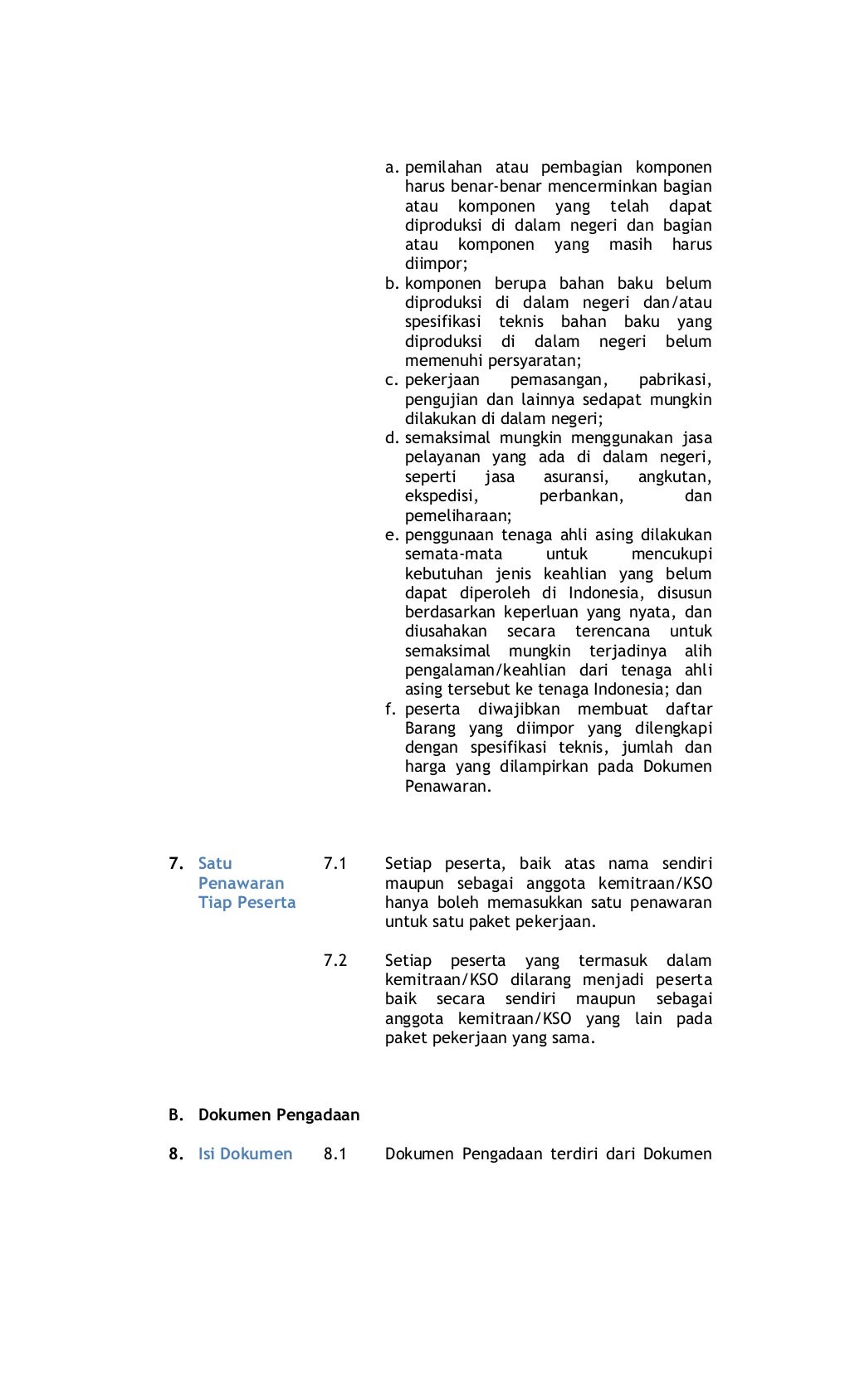 Dokumen pengadaan tanah timbunan