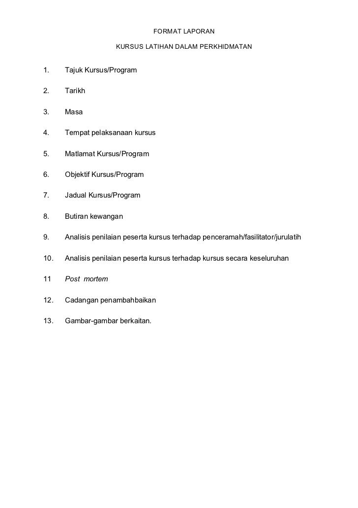 Contoh Laporan Jawatankuasa Penilaian Harga - Contoh Sewa