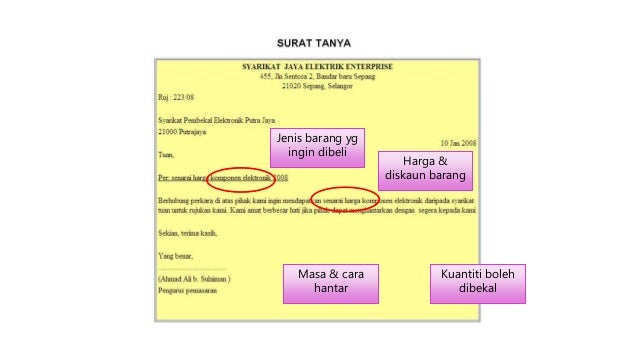 Dokumen perniagaan bab 3 perdagangan tingkatan 4