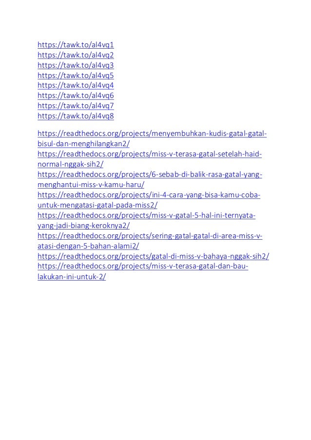 Miss-V Gatal? 5 Hal Ini Ternyata Yang Jadi Biang Keroknya. Waspada Ya…