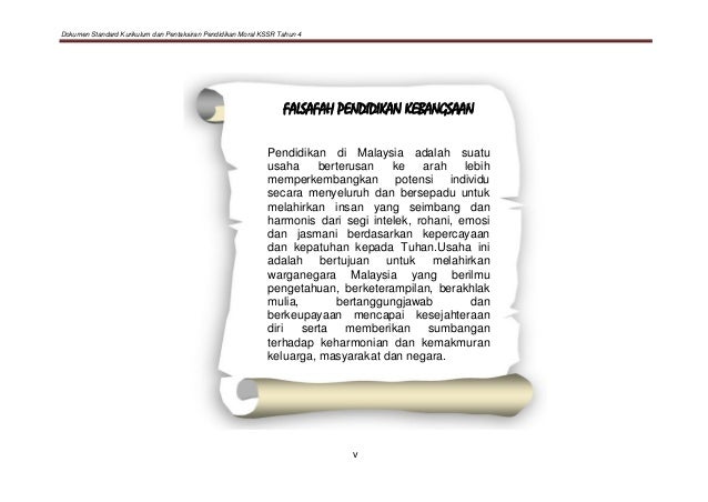 Dokumen standard kurikulum dan pentaksiran pendidikan ...