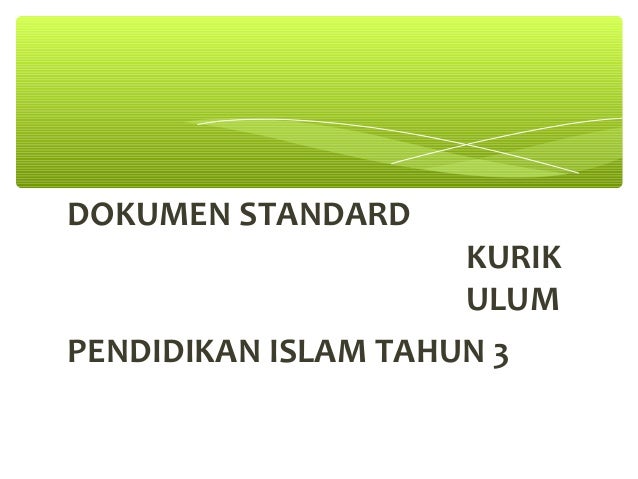 Dokumen standard kurikulum kssr th 3 (ust fauzi)