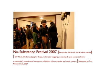 Project Documentation | Common Room Networks Foundation | 2003 - 2008