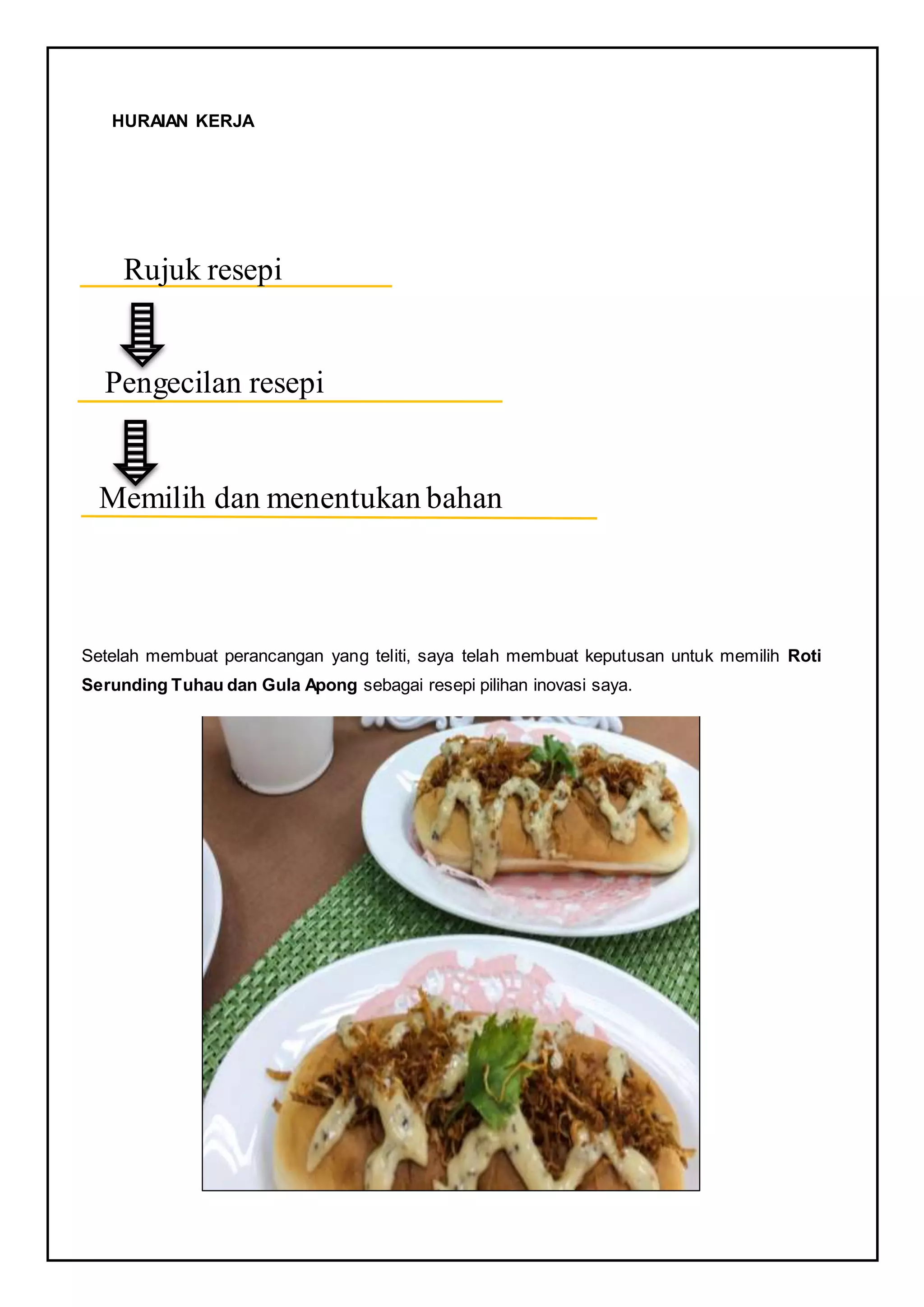 Dokumentasi Inovasi Masakan RBT | DOCX