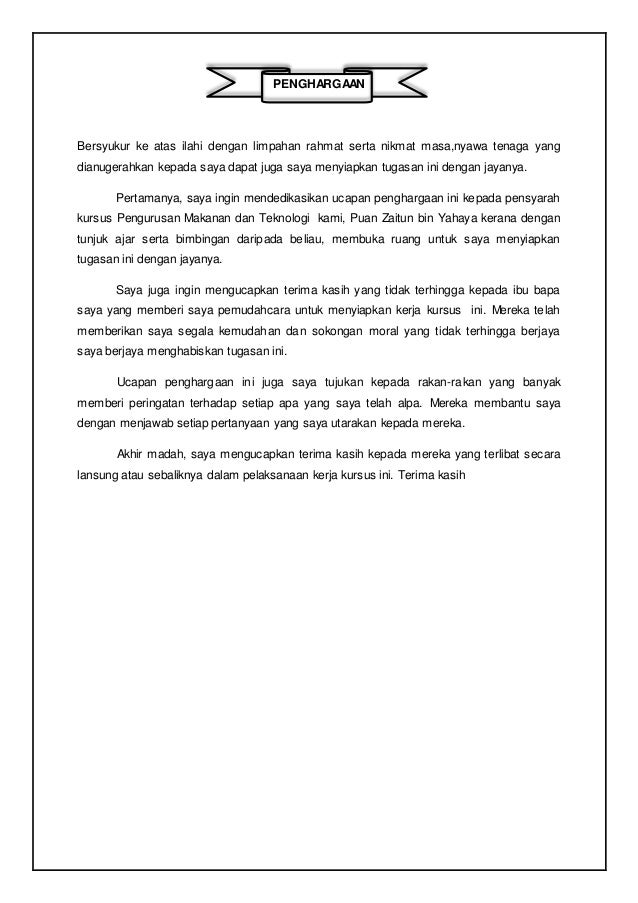 Dokumentasi Inovasi Masakan RBT