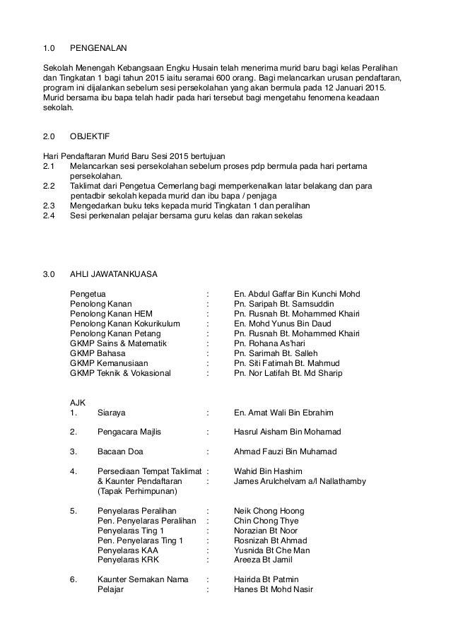 Sekolah Menengah Kebangsaan Engku Husain Red Pastel E