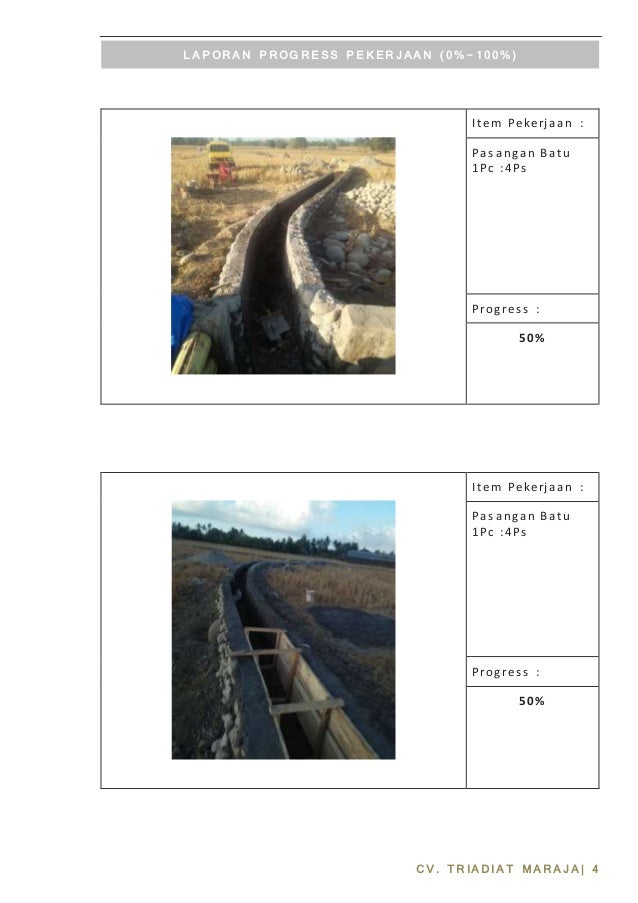 Dokumentasi Progress 0 100