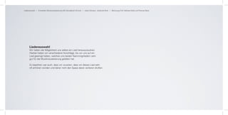 Liederauswahl I Entwerfen Muskivisualisierung HfG Schwäbisch Gmünd I Julian Schwarz, Johannes Roth I Betreuung Prof. Michael Götte und Thomas Ness




      Liederauswahl
      Wir hatten die Möglichkeit uns selbst ein Lied herauszusuchen.
      Hierbei hatten wir verschiedene Vorschläge, bis wir uns auf ein
      Lied geeinigt hatten, welches uns beiden Teammitgrliedern sehr
      gut für die Musikvisualisierung gefallen hat.

      Zu beachten war auch, dass wir wussten, dass wir dieses Lied sehr
      oft anhören würden und daher nicht den Spass daran verlieren druften.
 