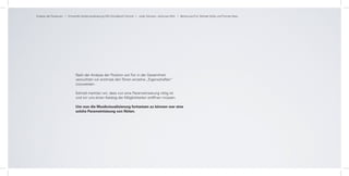 Analyse der Tonspuren I Entwerfen Muskivisualisierung HfG Schwäbisch Gmünd I Julian Schwarz, Johannes Roth I Betreuung Prof. Michael Götte und Thomas Ness




                              Nach der Analyse der Position von Ton in der Gesamtheit
                              versuchten wir erstmals den Tönen einzelne „Eigenschaften“
                              zuzuweisen.

                              Schnell merkten wir, dass nun eine Parametrisierung nötig ist
                              und wir uns einen Katalog der Möglichkeiten eröffnen müssen.

                              Um nun die Musikvisualisierung fortsetzen zu können war eine
                              solche Parametrisieung von Nöten.
 