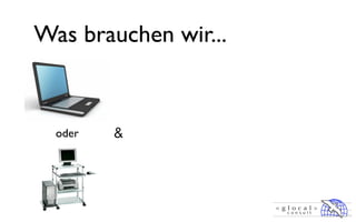 Was brauchen wir...


  oder
 