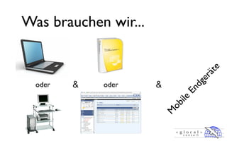 Was brauchen wir...




                                 te
                               rä
                               ge
  oder      oder




                              d
                           En
                         ile
                      ob
                      M
 