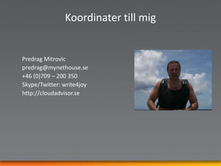 Molnet lovarLägre IT-barriärer för innovation