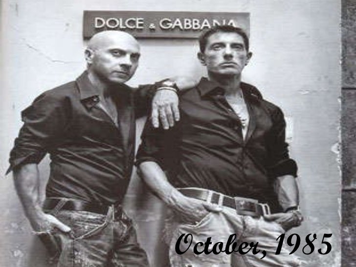 dolce gabbana 1985