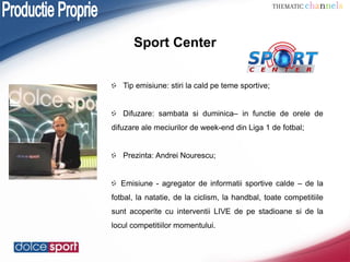 Sport Informatii Dolce sport mai | PDF