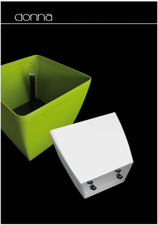 Vasos para Interiores com reserva de água