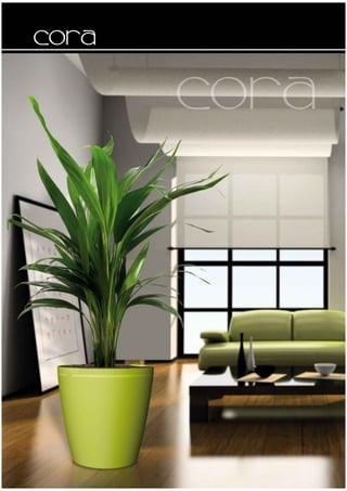 Vasos para Interiores com reserva de água