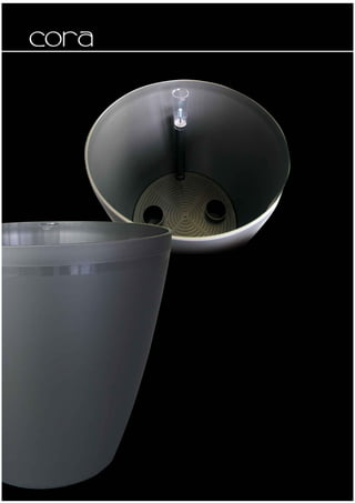 Vasos para Interiores com reserva de água