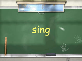 sing
 