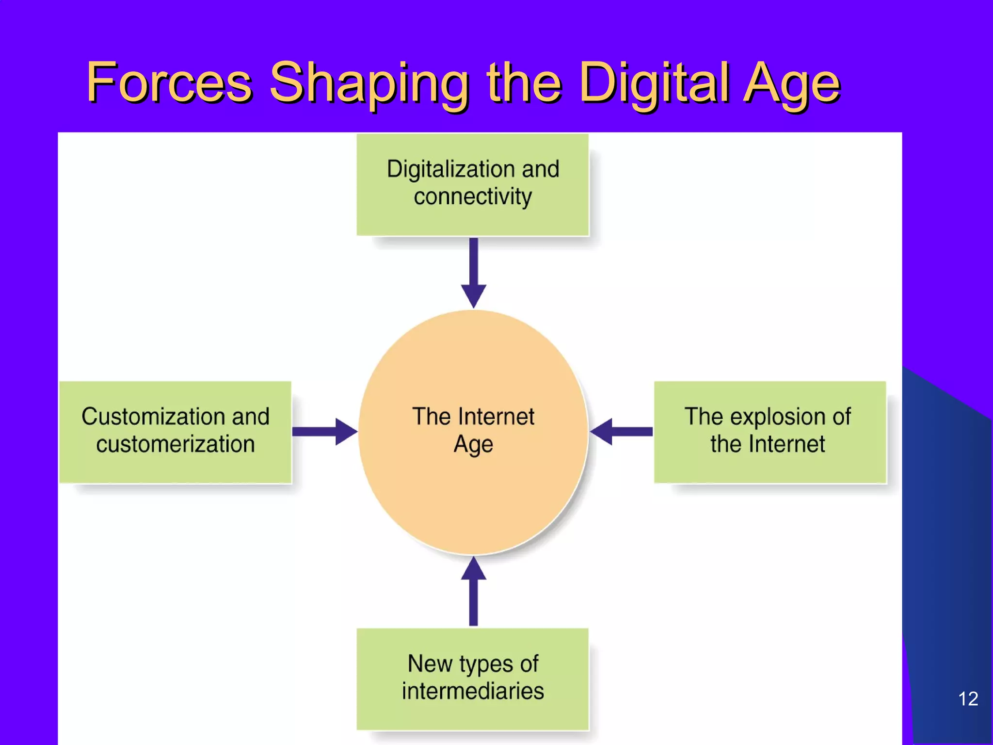 Forces Shaping the Digital Age




                                 12
 
