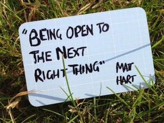 Do Lectures Start Up - Notes from a field