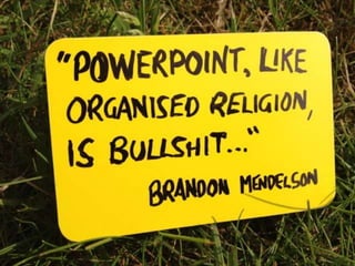 Do Lectures Start Up - Notes from a field