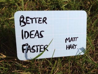 Do Lectures Start Up - Notes from a field