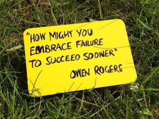 Do Lectures Start Up - Notes from a field