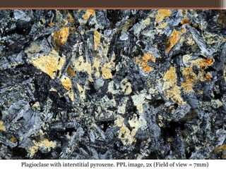 Pyroxene Ppl Dolerites.pptx | Geology | Science
