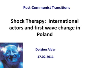 Dolgion shock therapy-poland | PPTX