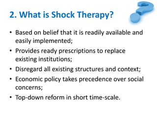 Dolgion shock therapy-poland | PPTX