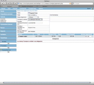 Dolibarr Screenshots
