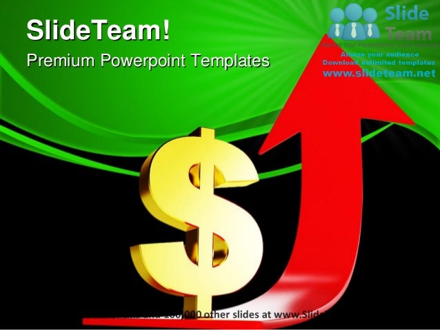 Dollar Arrow Money Power Point Templates Themes And Backgrounds Ppt T 