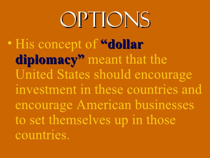 Dollar Diplomacy
