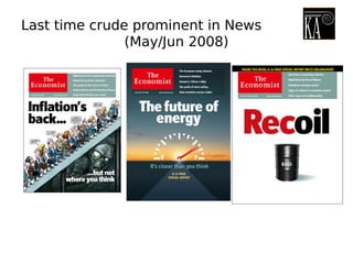 Last time crude prominent in News
(May/Jun 2008)
 