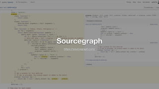 Sourcegraph
https://sourcegraph.com/
 