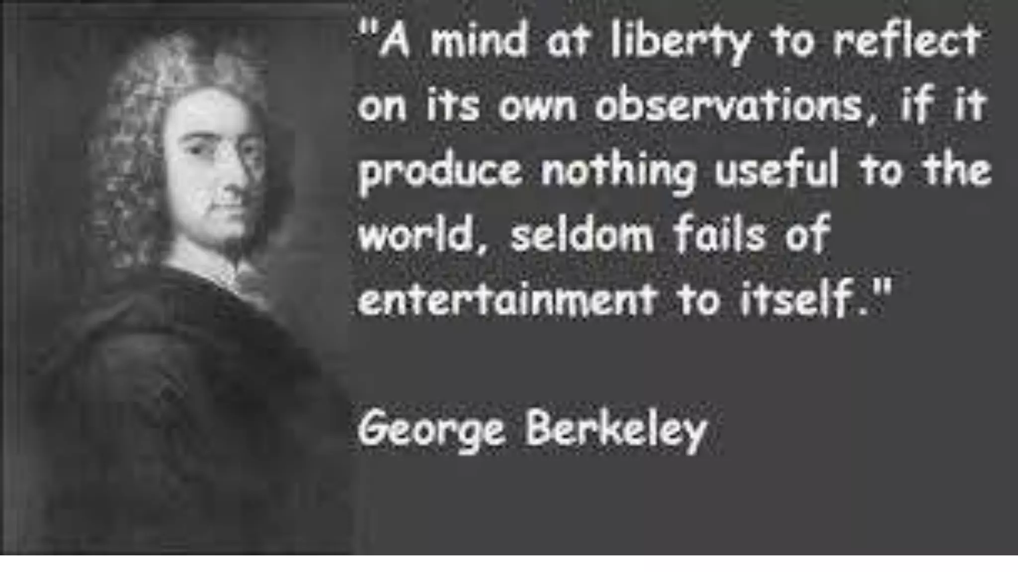 George Berkeley contribution to philosophy | PPTX
