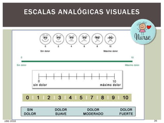 ESCALAS ANALÓGICAS VISUALES
JJBG 2016 26
 