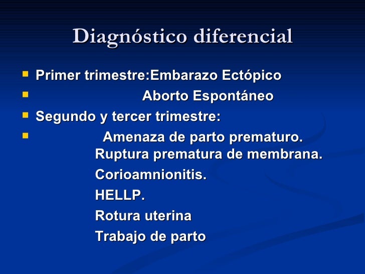 Dolor Mamario Y Uterino En El Primer Mes De Embarazo