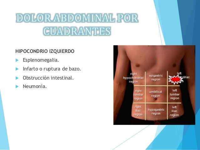 Dolor Abdominal Causas En El Lado Izquierdo