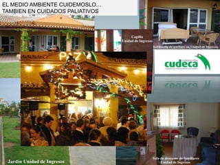 EL MEDIO AMBIENTE CUIDEMOSLO…
TAMBIEN EN CUIDADOS PALIATIVOS
 